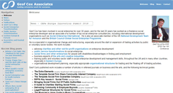 Desktop Screenshot of geofcox.info